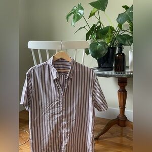 Men’s Abercrombie tech button down
